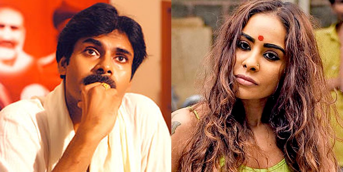 Image result for 4.	Pawanâs with Sri reddy