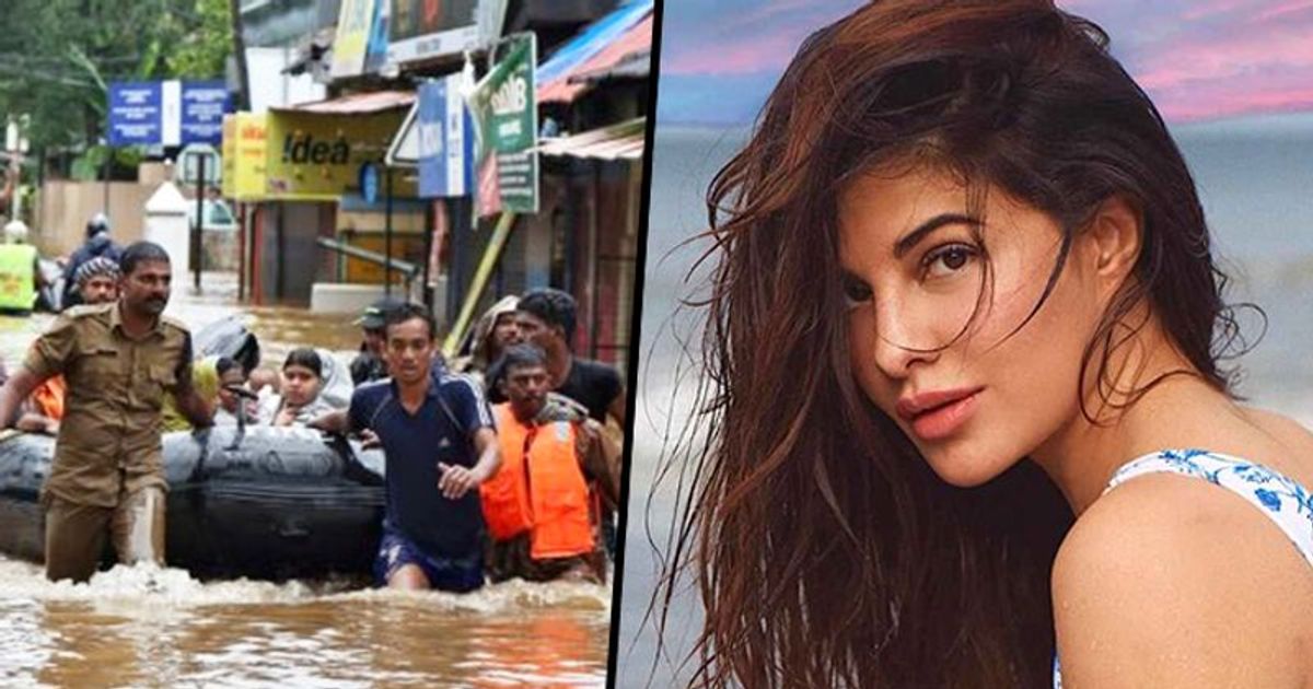 Jacqueline Fernandez Stands In Support Of Flood-Affected Families Across India - Mynation
