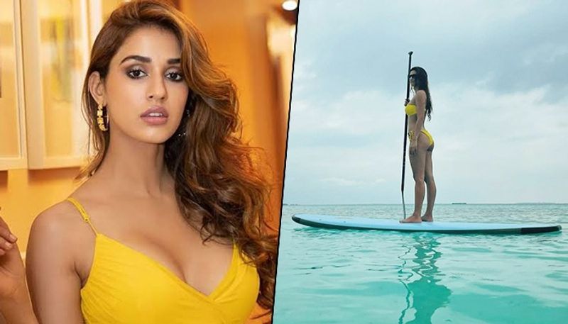 Disha Patani Sizzles In A Yellow Bikini In Her Latest Picture