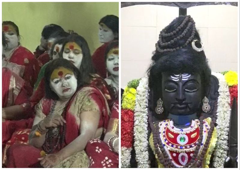 மகா சிவராத்திரி; திருச்சி காளி கோவிலில் அகோரிகள் நடத்திய சிறப்பு வழிபாடு - திரளான பக்தர்கள் பங்கேற்பு