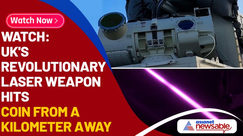 Watch: UK's revolutionary laser weapon hits coin from a kilometer away