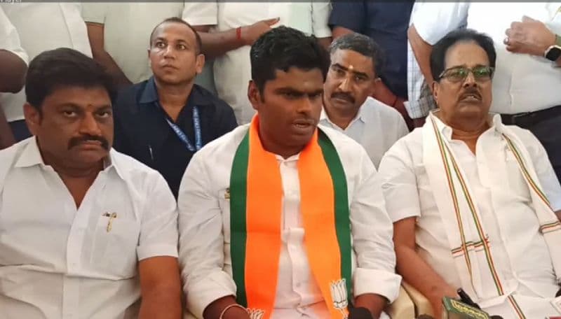 வீட்டை விட்டு வெளியே வராதவர் ஸ்டாலின்.. திருப்பூரில் செய்தியாளர் சந்திப்பு - எதிர்கட்சிகளை விளாசிய அண்ணாமலை!