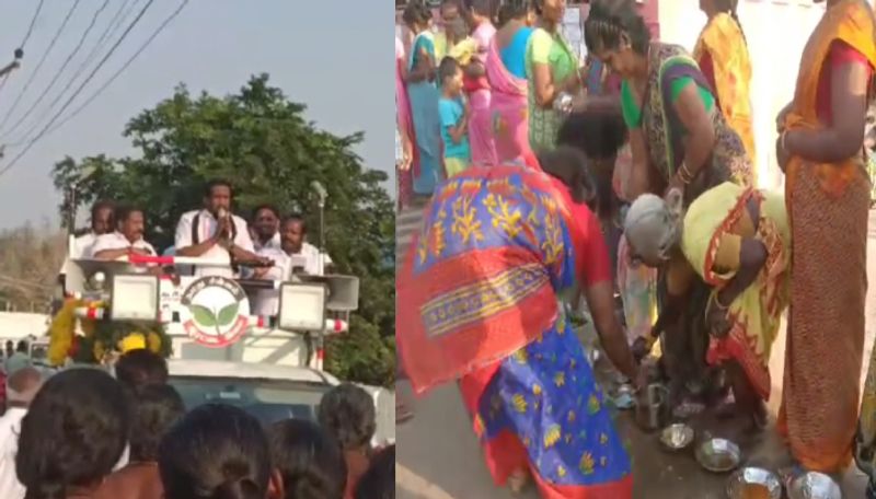 AIADMK Campaign : ஆரத்திக்கு பணம் கொடுக்கும் அதிமுகவினர்.. கண்டுகொள்ளாத அதிகாரிகள் - குமுறும் சமூக ஆர்வலர்கள்!