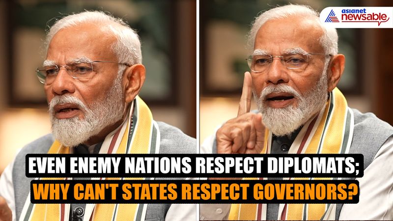 Narendra Modi EXCLUSIVE! 'Even enemy nations respect diplomats; why can't states honour Governors?' (WATCH)