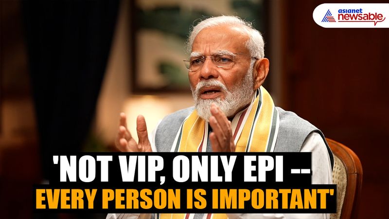 Narendra Modi EXCLUSIVE interview! 'For me it is not VIP, it is EPI -- Every Person is Important' (WATCH)