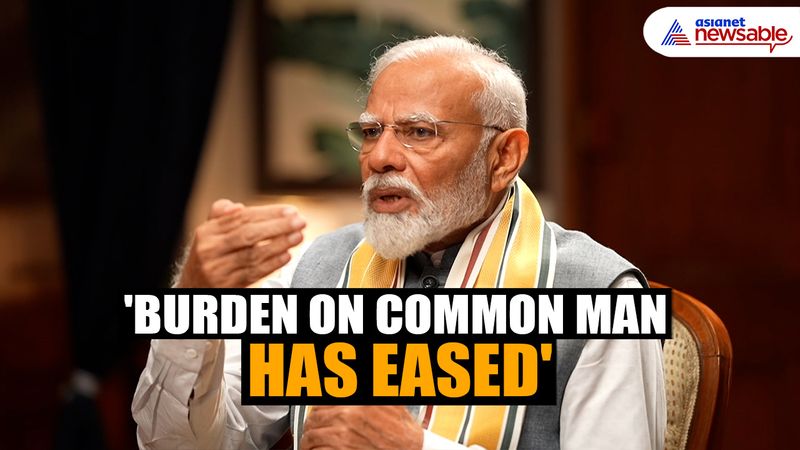 Narendra Modi EXCLUSIVE! 'The burden on common man has reduced today'