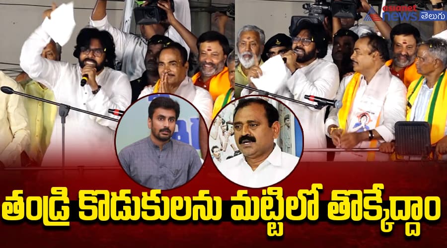 తండ్రి కొడుకులను మట్టిలో తొక్కేద్దాం.. టీటీడీ ఛైర్మెన్‌, కొడుకుపై పవన్‌ ఏ రేంజ్‌లో రెచ్చిపోయాడో చూడండి..