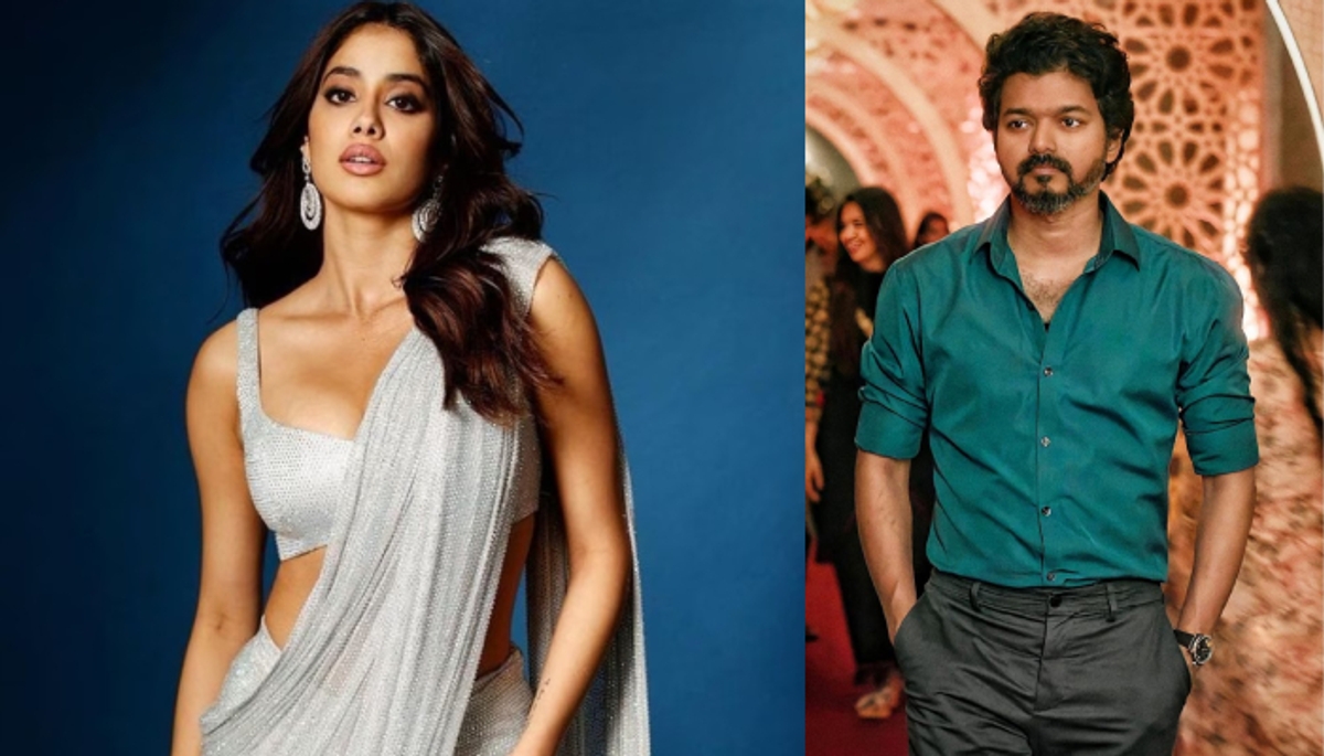 தளபதி விஜயை அப்படியே பாலோ பண்ண ஜான்வி கபூர் - எந்த விஷயத்தில் தெரியுமா? வைரல் வீடியோ!