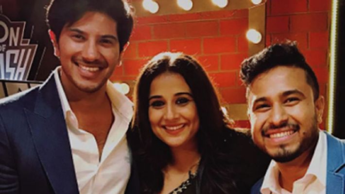 Dulquer Salmaan had an amazing time with Vidya Balan at 'Son of Abish'