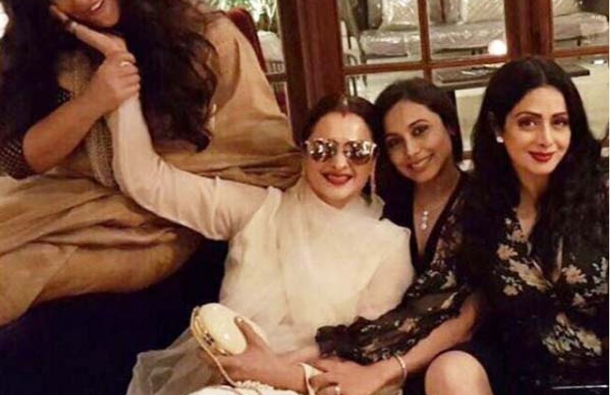 Throwback Pictures: When Aishwarya Rai, Rekha celebrated Sridevi's last