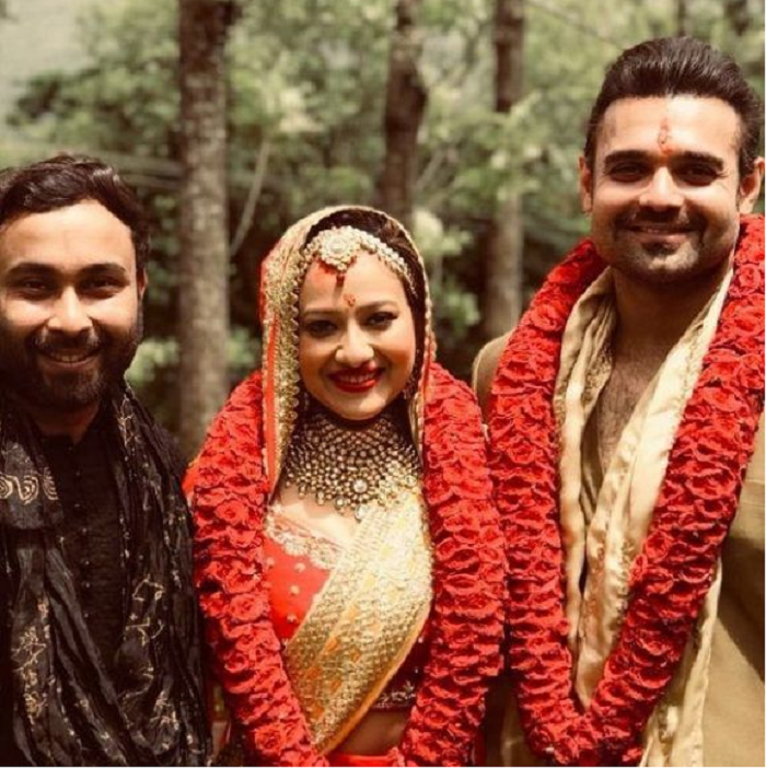 Out on bail, Mithun Chakraborty’s son Mahaakshay weds Madalsa Sharma