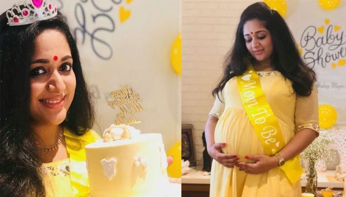 Kerala Actor Dileep S Wife Kavya Madhavan Enjoys Her Baby Shower