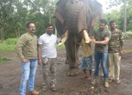 Challenging star Darshan shows simplicity in wildlife photography class