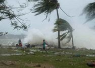Cyclone effect in Odisha and Andhra Pradesha