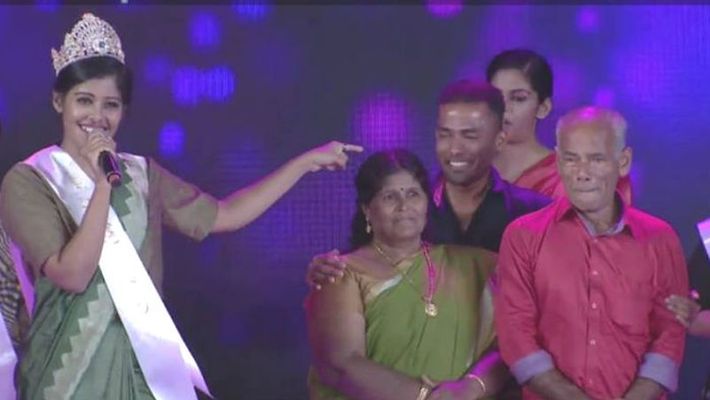 miss kerala runner up introducing her father who works as a driver