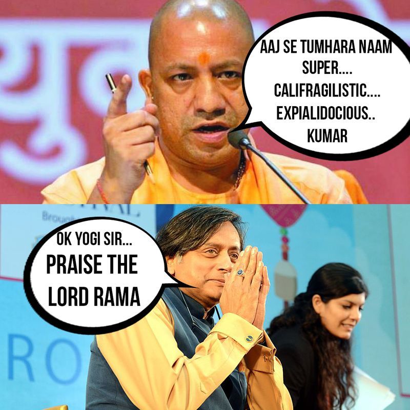 #AajSeTumharaNaam: 7 Yogi Adityanath memes to give you