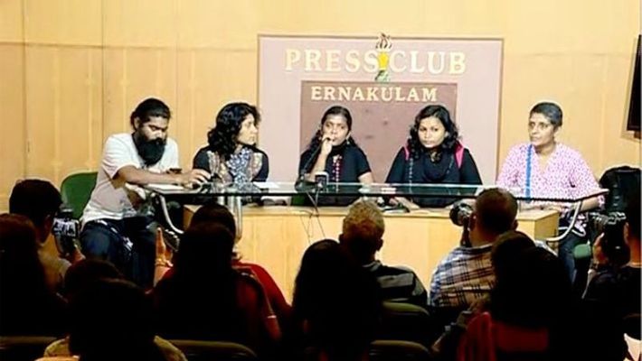 followup of three women press meet to enter sabarimala