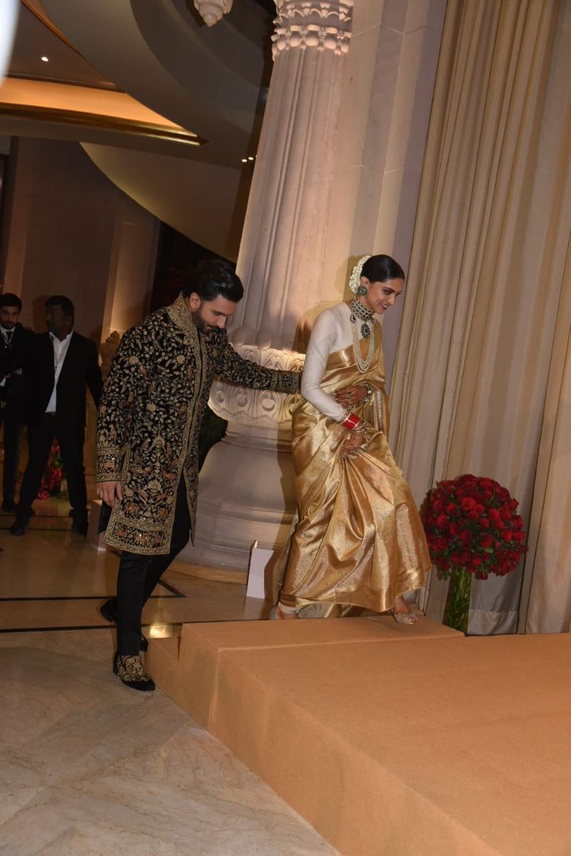 First Pictures Of Deepika Padukone Ranveer Singh Bengaluru