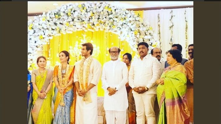 It S Official Rajinikanth S Daughter Soundarya Gets Married To Vishagan