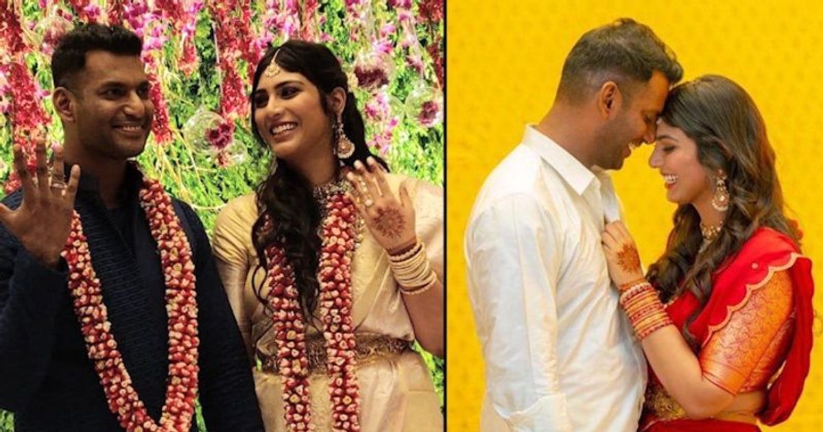 Tamil actor Vishal gets engaged to longtime girlfriend Anisha Alla. See ...