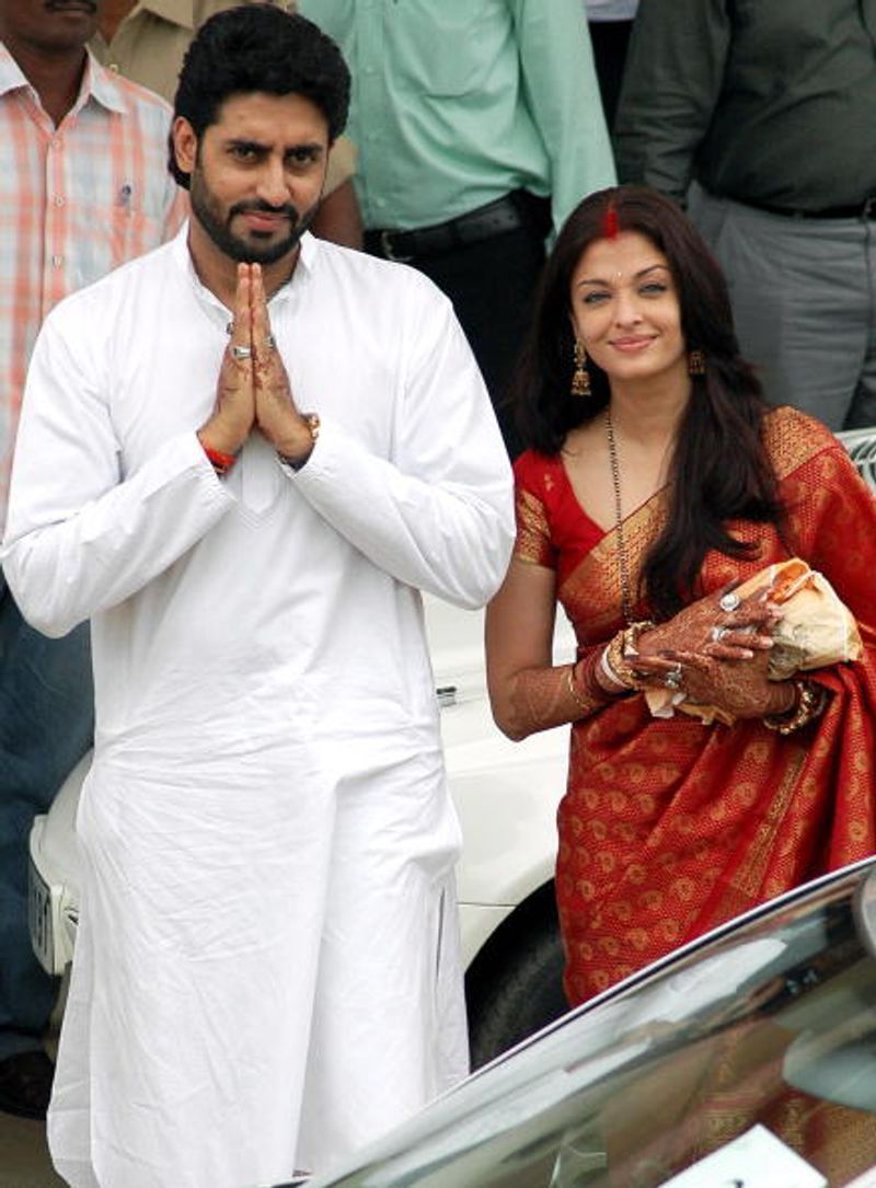 Happy anniversary Aishwarya Rai, Abhishek Bachchan: Check out their 13