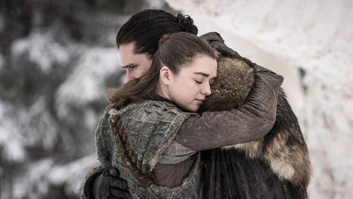 Game Of Thrones Season 8 Jon Snow Arya Stark Romancing Shocking