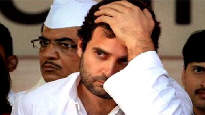 Image result for rahul gandhi after defeat
