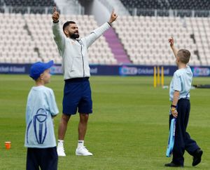 world cup 2019: team india players practice session photos