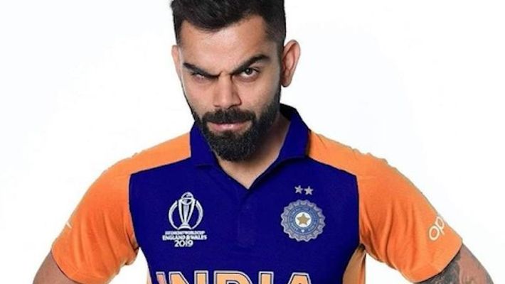 Virat Kohli on new jersey: Orange is 