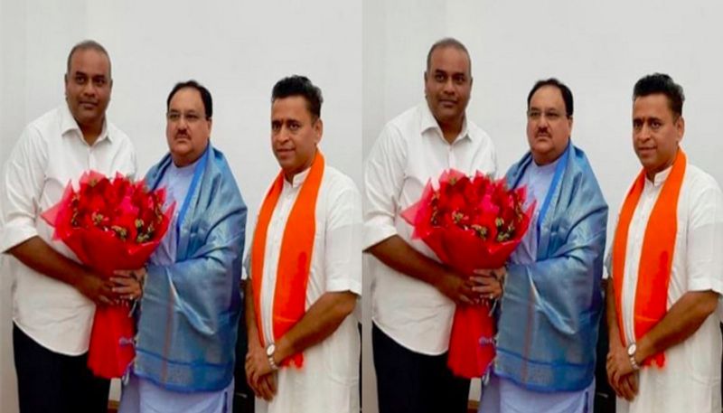 annam satish jioned bjp in the presence of jp nadda