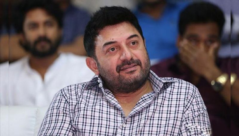 Aravinda Swamy dubbing to Chiranjeevi for Syera