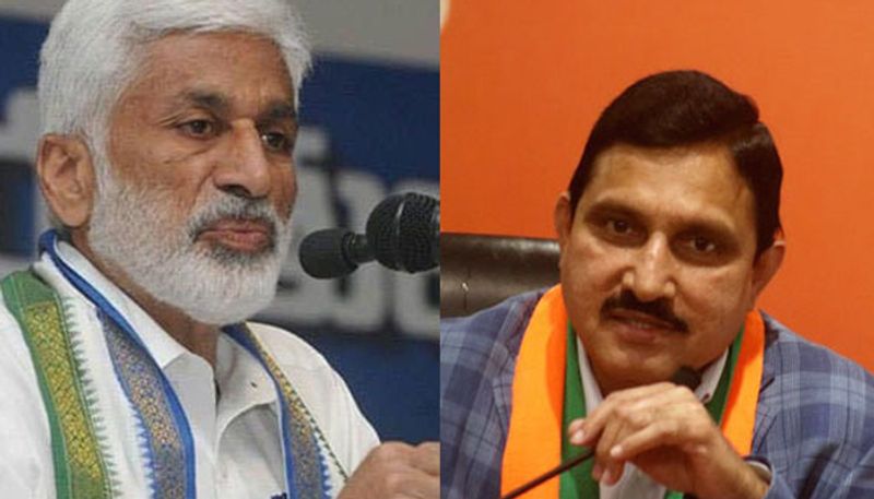 ycp mp vijaya sai reddy tweet against bjp mp vijaysai reddy