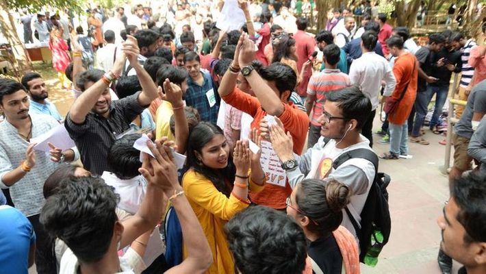 Image result for ABVP की बड़ी जीत