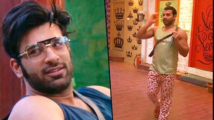 Bigg Boss 13: Paras Chhabra forgets his wig as he walks out from