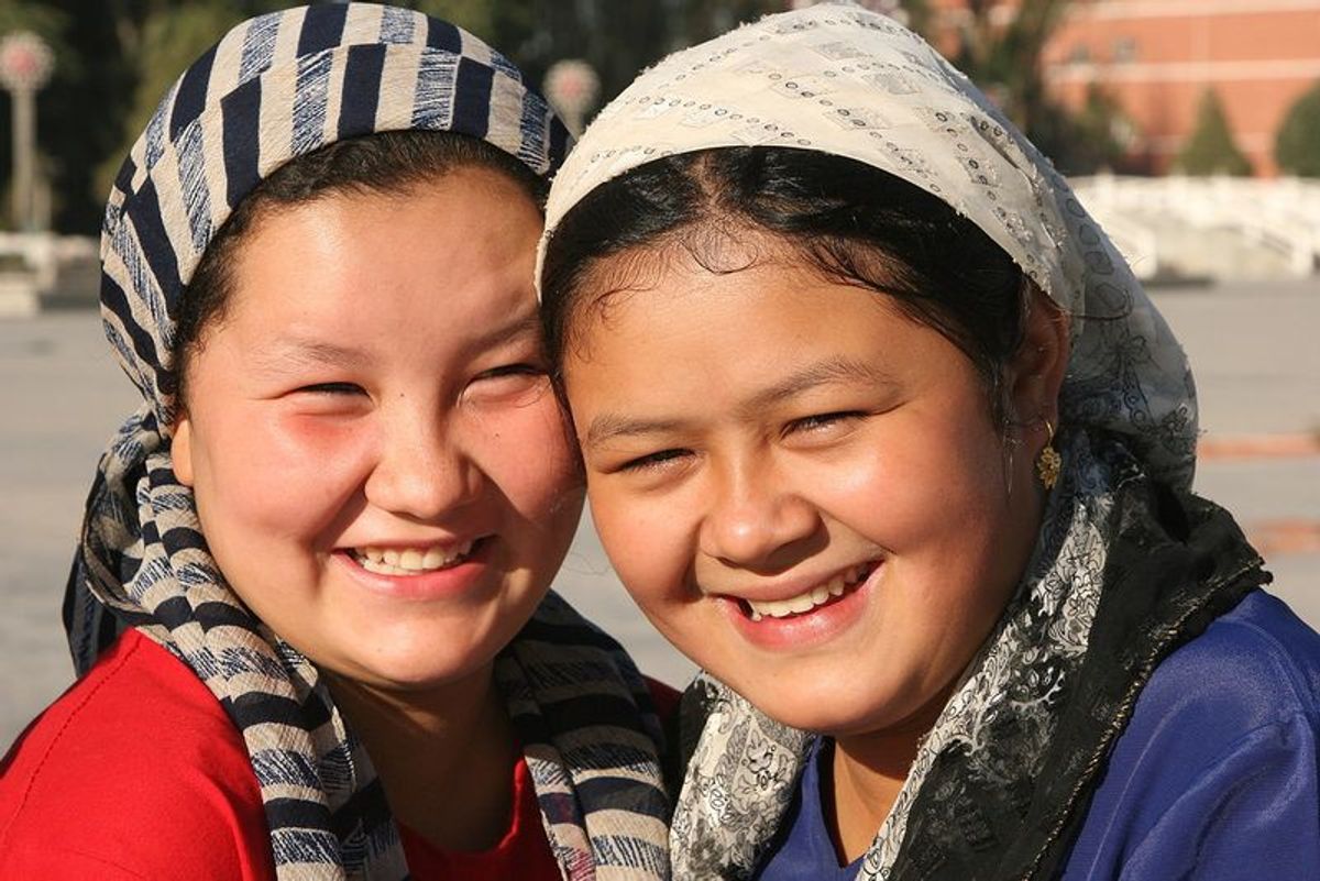 Уйгуры внешность фото