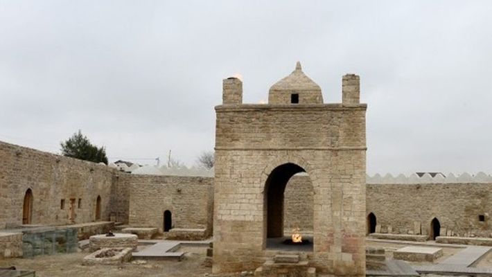 Hindu temple in muslim country Azerbaijan has magical power kph