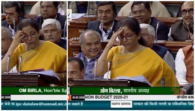 health issues for nirmala sitharaman budget presentation stopped