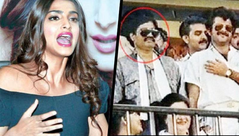 Sonam Kapoor reacts to father Anil Kapoor's image with Dawood Ibrahim