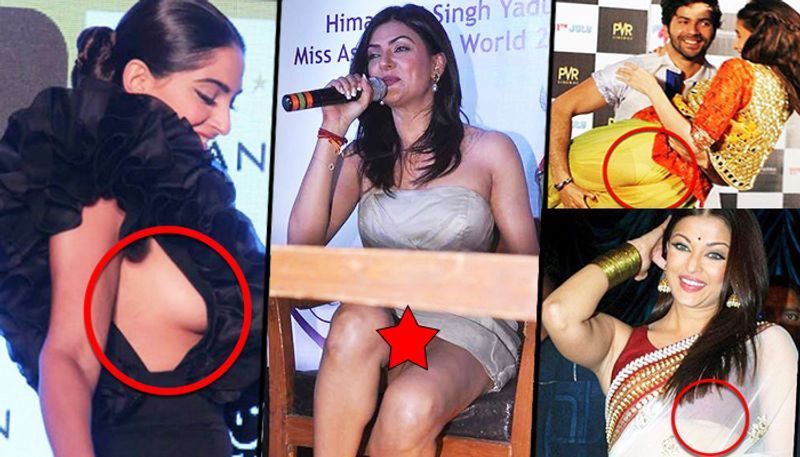 Bollywood top 5 dirtiest wardrobe malfunctions malfunctions are yet common ...