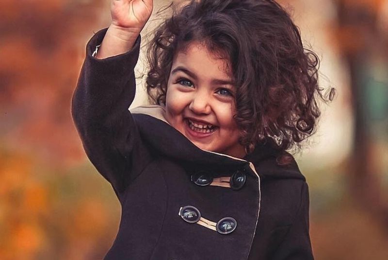 This Little Adorable Munchkin From Iran Will Capture Your Hearts With Her Cute Smile
