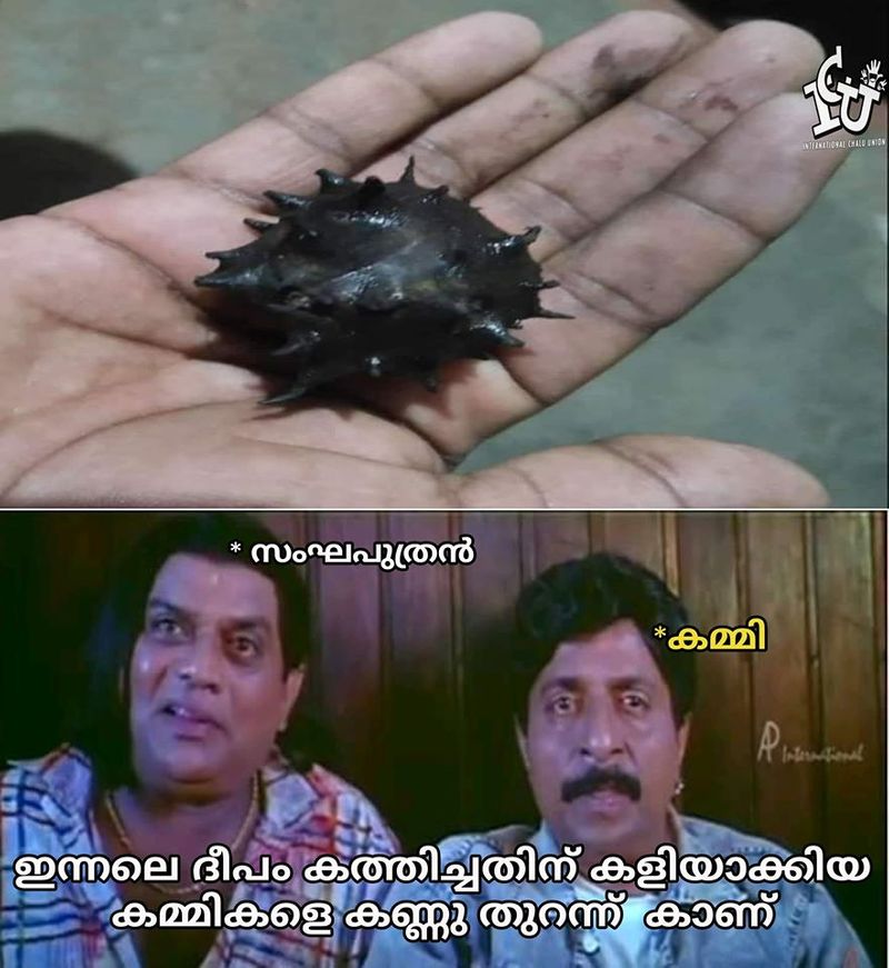 ട്രോള് കടപ്പാട് : Akhil Viswambaran , ഇന്റര്നാഷണല് ചളു യൂണിയന്,