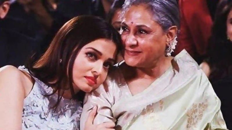 Aishwarya and Jaya Bachchan