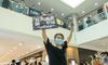 Hong Kong citizens protest over China's move to pass security law