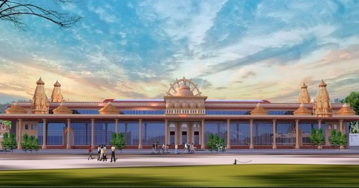 Ayodhya railway station to be remodelled on Ram Temple with modern ...