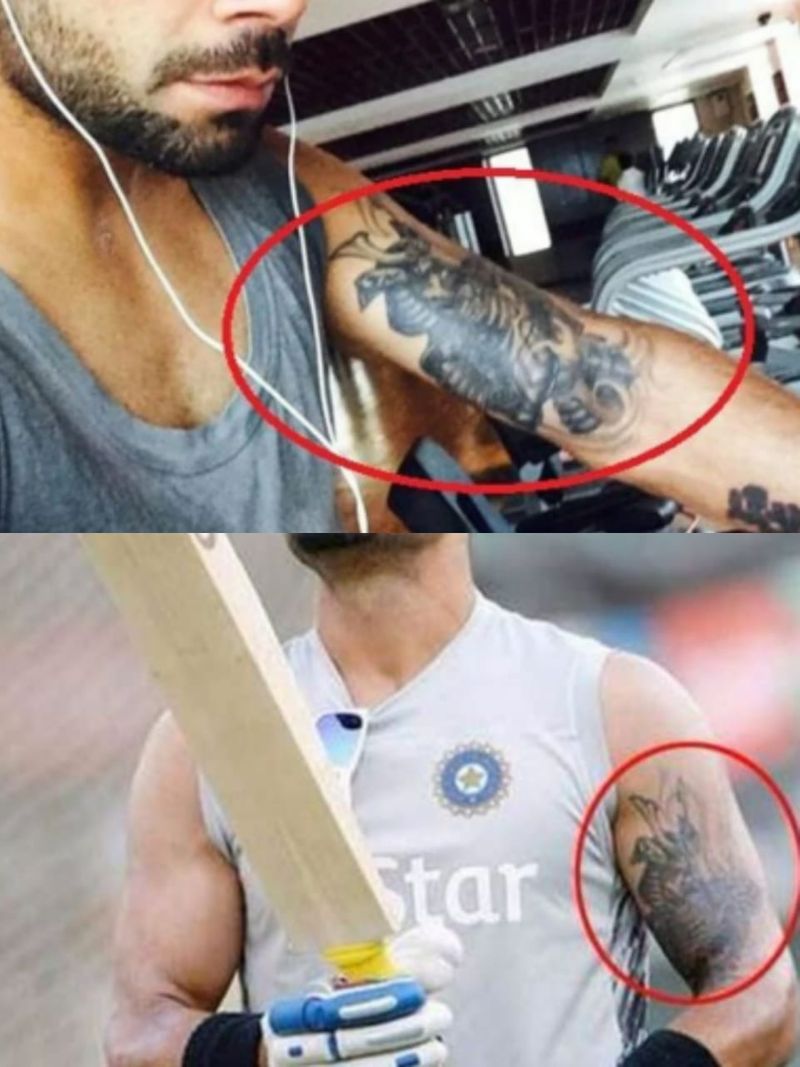 Significant meanings of Virat Kohli’s aesthetic tattoos