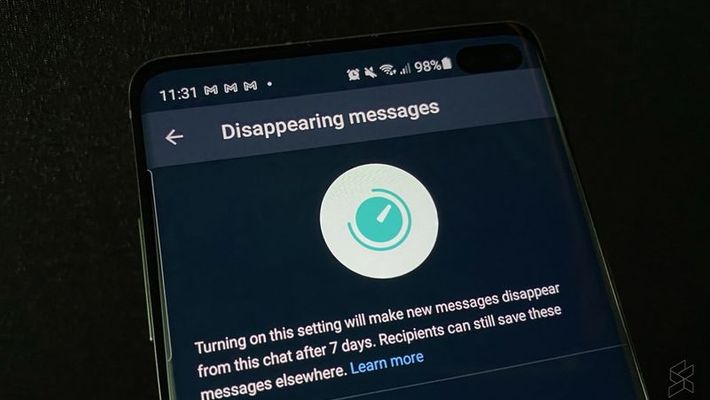 WhatsApp launching 'Disappearing Messages' feature this month
