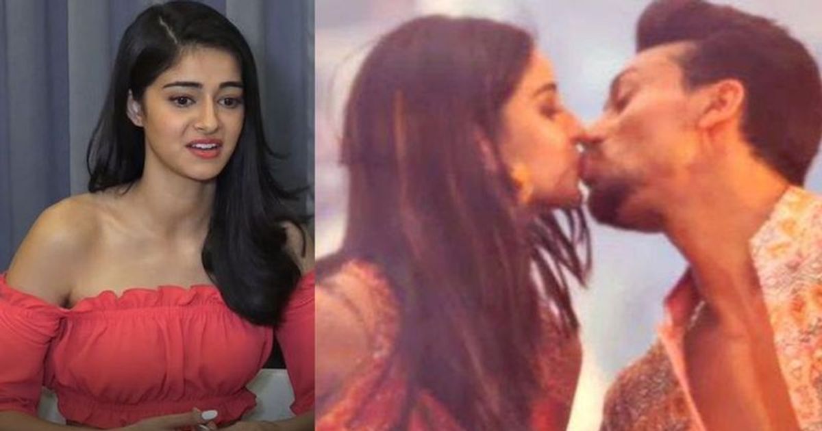 Ananya Panday, Tiger Shroff's intimate kiss: Actress says, 'It was the