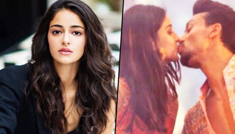 Ananya Panday, Tiger Shroff's intimate kiss: Actress says, 'It was the