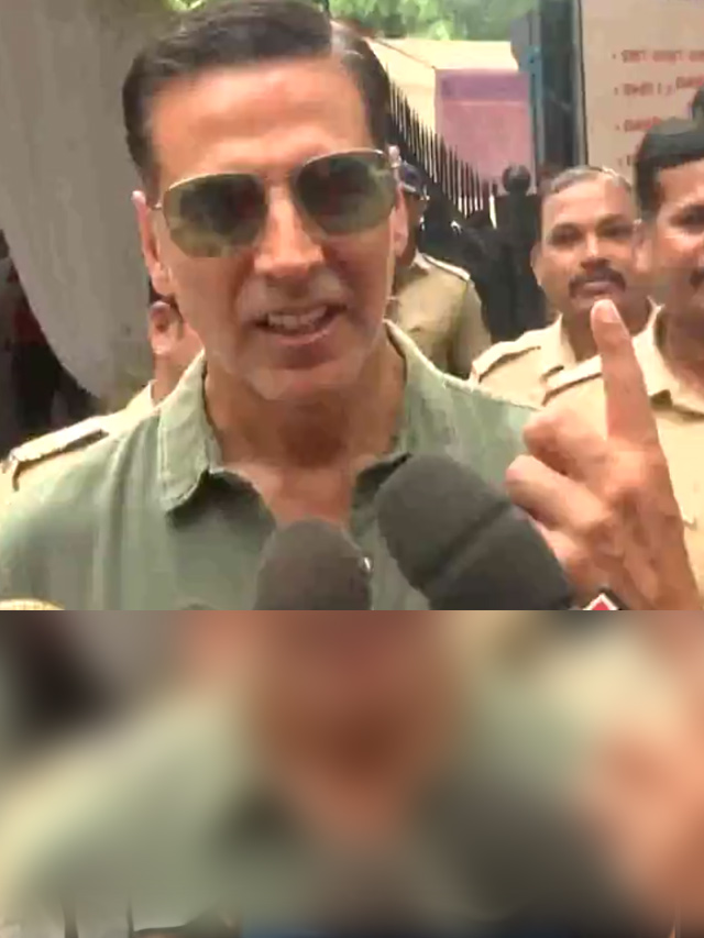 ಭಾರತದ ಪೌರತ್ವ ಪಡೆದ ಬಳಿಕ ಮೊದಲ ಬಾರಿಗೆ ಮತದಾನ ಮಾಡಿದ ನಟ ಅಕ್ಷಯ್ ಕುಮಾರ್!