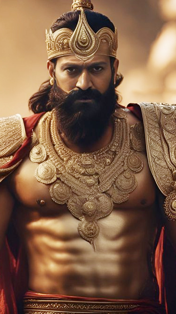 ರಾವಣನ ಪಾತ್ರಕ್ಕೆ ಕೆಜಿಗಟ್ಟಲೆ ರಿಯಲ್ ಚಿನ್ನವನ್ನೇ ಧರಿಸುತ್ತಾರೆ ಕೆಜಿಎಫ್‌ನ ರಾಕಿಂಗ್ ಸ್ಟಾರ್ ಯಶ್!